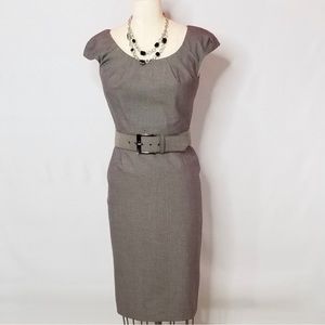 Antonio Melani cap sleeved gathered neck dress